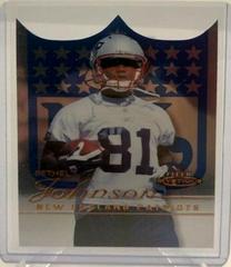 Bethel Johnson [Blue] #85 Football Cards 2003 Fleer Mystique Prices