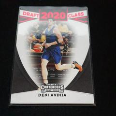 Deni Avdija [Red] #7 Basketball Cards 2020 Panini Contenders Draft Picks Draft Class Prices