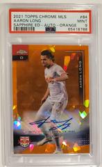 Aaron Long [Autograph Orange] #84 Soccer Cards 2021 Topps Chrome MLS Sapphire Prices