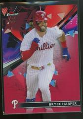 Bryce Harper [Red Refractor] #100 Baseball Cards 2021 Topps Finest Prices