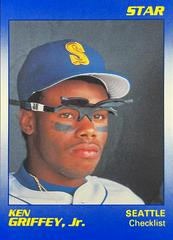 Ken Griffey, Jr #1 Baseball Cards 1990 Star Ken Griffey Jr. Blue Prices