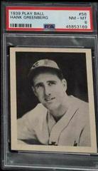 Hank Greenberg #56 Baseball Cards 1939 Play Ball Prices