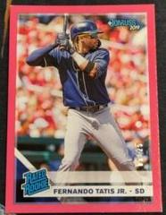 Fernando Tatis Jr. [Holo Pink] Baseball Cards 2019 Panini Donruss Prices