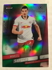 Marcel Sabitzer [Green Refractor] #29 Soccer Cards 2019 Finest UEFA Champions League Prices