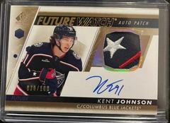 Kent Johnson Hockey Cards 2022 SP Authentic Future Watch Autograph Patch Prices