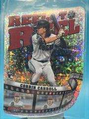 Corbin Carroll [Mini Diamond] Baseball Cards 2023 Bowman's Best Reel to Die Cuts Prices