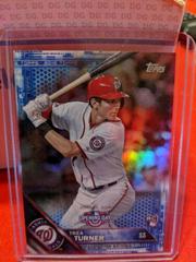 Trea Turner [Blue Foil] #OD-154 Baseball Cards 2016 Topps Opening Day Prices