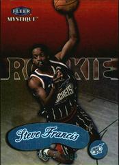 Steve Francis Basketball Cards 1999 Fleer Mystique Prices