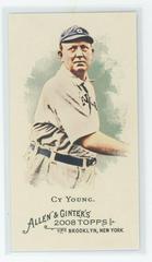 Cy Young [Mini] Baseball Cards 2008 Topps Allen & Ginter Prices