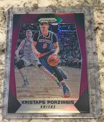 Kristaps Porzingis [Purple Prizm] Basketball Cards 2017 Panini Prizm Prices