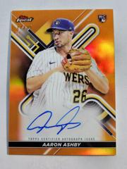 Aaron Ashby [Orange] Baseball Cards 2022 Topps Finest Autographs Prices