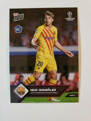 Nico Gonzalez #38 Soccer Cards 2021 Topps Now UEFA Champions League Prices