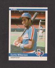 Curtis Wilkerson #U-126 Baseball Cards 1984 Fleer Update Prices