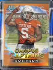 Bijan Robinson [Orange] #CC-12 Football Cards 2022 Bowman's Best University Campus Captains Prices