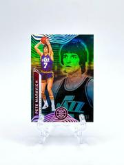 Pete Maravich [Teal] Basketball Cards 2021 Panini Illusions Prices