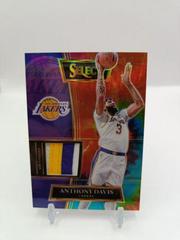 Anthony Davis [Tie Dye Prizm] Basketball Cards 2021 Panini Select Selective Swatches Prices