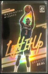 Bradley Beal [Holo] Basketball Cards 2021 Panini Donruss Optic Light It Up Prices