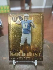 Justin Herbert #GD-16 Football Cards 2023 Panini Gold Standard Dust Prices