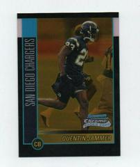 Quentin Jammer [Gold Refractor] #119 Football Cards 2002 Bowman Chrome Prices