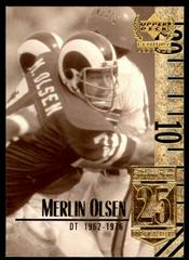 Merlin Olsen #25 Football Cards 1999 Upper Deck Century Legends Prices