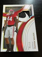 Travon Walker [Gold] Football Cards 2022 Panini Immaculate Collegiate Gloves Prices