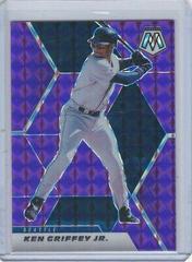 Ken Griffey Jr. [Purple Mosaic] Baseball Cards 2021 Panini Mosaic Prices
