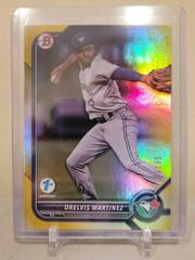 Orelvis Martinez [Yellow Foil] #BPPF-104 Baseball Cards 2022 Bowman 1st Edition Prices