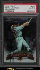 Mark McGwire [w/ Coating] #145 Baseball Cards 1998 Finest Prices