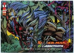 Spider-Man vs. Sabretooth Marvel 1994 Fleer Amazing Spider-Man Prices