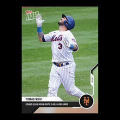 Tomas Nido #101 Baseball Cards 2020 Topps Now Prices