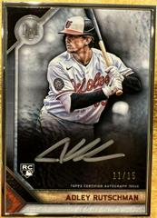 Adley Rutschman [Silver] Baseball Cards 2023 Topps Museum Collection Framed Autographs Prices