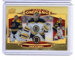 Linus Ullmark [Gold Spectrum] #CD2 Hockey Cards 2022 Upper Deck Clear Dominance Prices