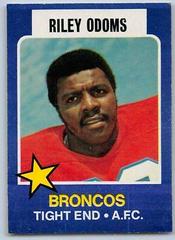 Riley Odoms #14 Football Cards 1975 Wonder Bread Prices