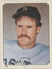 Wade Boggs #216 Baseball Cards 1984 Topps Stickers Prices