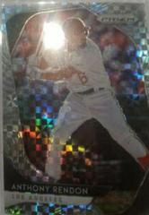 Anthony Rendon [Power Plaid Prizm] #1 Baseball Cards 2020 Panini Prizm Prices