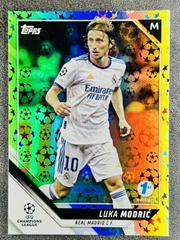 Luka Modric [Starball] Soccer Cards 2021 Topps UEFA Champions League 1st Edition Prices