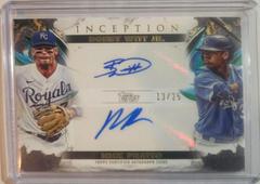 Nick Pratto, Bobby Witt Jr. Baseball Cards 2023 Topps Inception Dual Autographs Prices