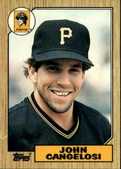 John Cangelosi #18T Baseball Cards 1987 Topps Traded Prices