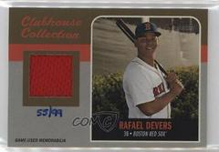 Rafael Devers [Gold] #RD Baseball Cards 2019 Topps Heritage Clubhouse Collection Relics Prices