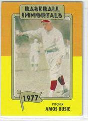 Amos Rusie #162 Baseball Cards 1980 Baseball Immortals Prices