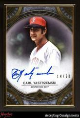 Carl Yastrzemski Baseball Cards 2022 Topps Transcendent Collection Autographs Prices