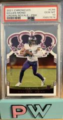 Kellen Mond [Pink] #CR-6 Football Cards 2021 Panini Chronicles Crown Royale Prices