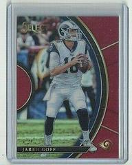 Jared Goff [Maroon Prizm] #3 Football Cards 2017 Panini Select Prices