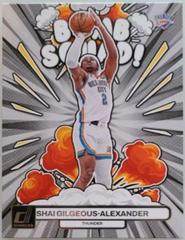 Shai Gilgeous Alexander #10 Basketball Cards 2023 Panini Donruss Bomb Squad Prices