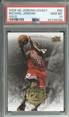 Michael Jordan Gold #90 Basketball Cards 2009 Upper Deck Jordan Legacy Prices