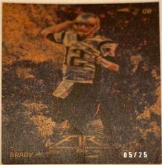 Tom Brady [Fire Wood] #67 Football Cards 2014 Topps Fire Prices