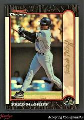 Fred McGriff [Refractor] Baseball Cards 1999 Bowman Chrome Gold Prices
