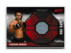 Yushin Okami #FMR-YO Ufc Cards 2013 Topps UFC Knockout Fight Mat Relics Prices