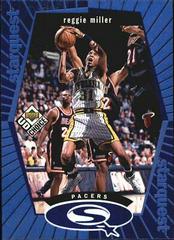 Reggie Miller [Blue] Basketball Cards 1998 UD Choice Starquest Prices