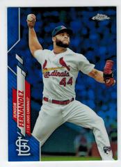 Junior Fernandez [Blue Refractor] #162 Baseball Cards 2020 Topps Chrome Prices